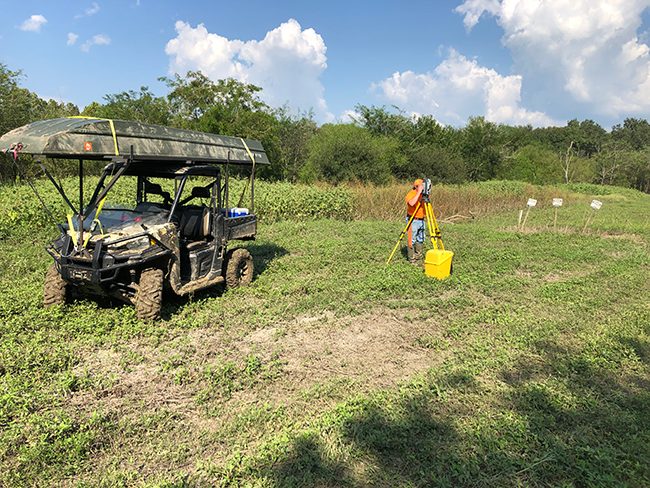 Professional land surveying and mapping
