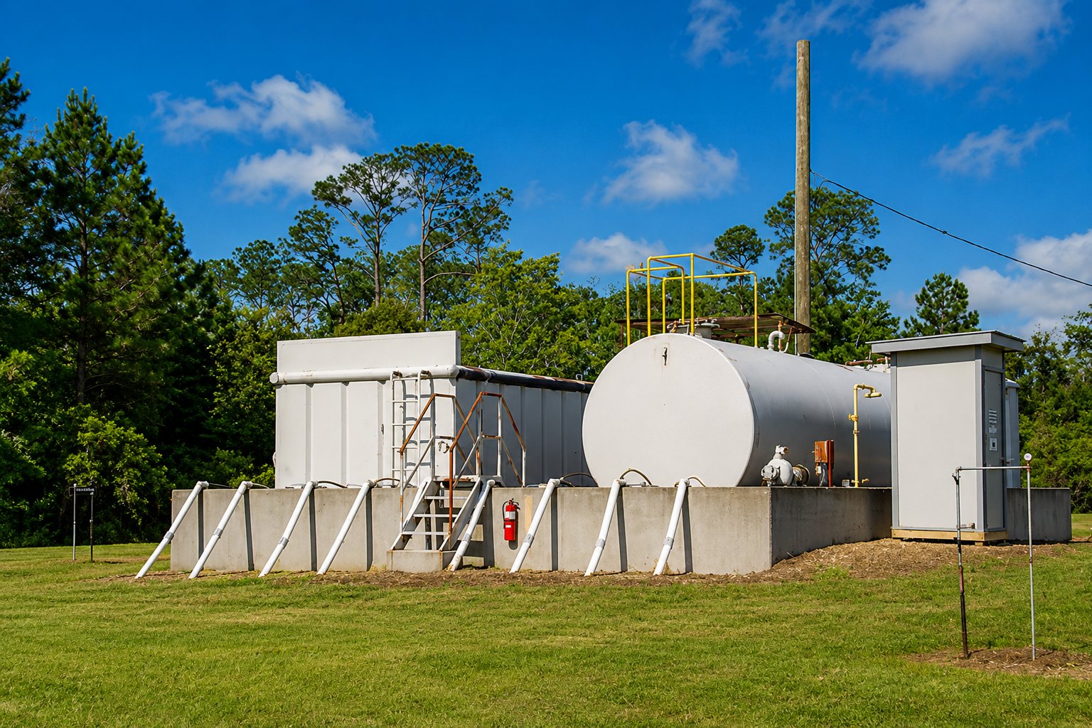 EMS-managed environmental treatment facility