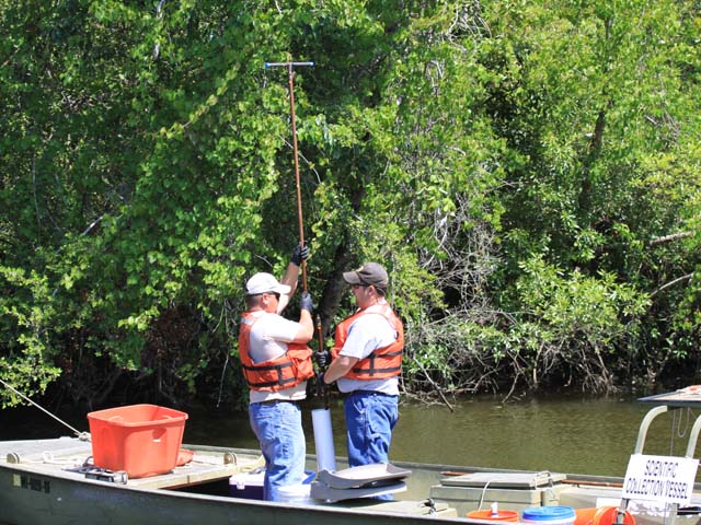 EMS working with a client on site